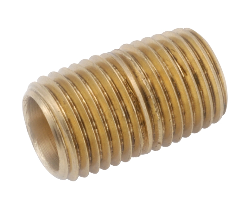 Anderson Metals 736112-12 Pipe Nipple, 3/4 in, NPT, Brass, SCH 40 Schedule, 810 psi Pressure, 1-3/8 in L