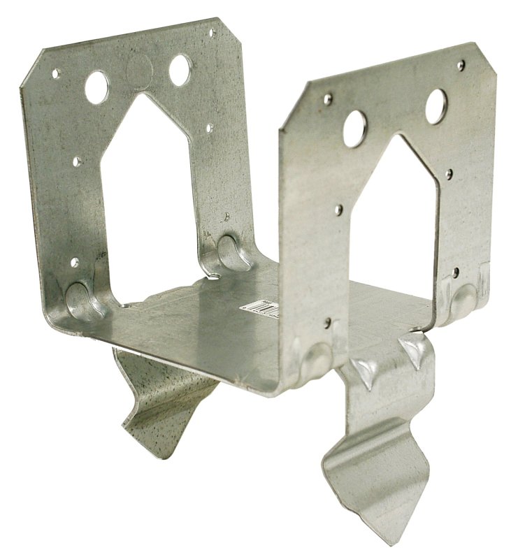 Simpson Strong-Tie PB Series PB66 Post Base, 6 x 6 in Post, 12 ga Gauge, Steel, Galvanized, Pack of 10