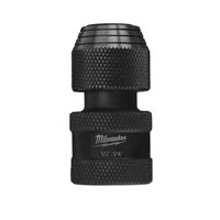 Milwaukee SHOCKWAVE 48-03-4410 Impact-Duty Socket Adapter, 1/2 in Drive, He, Square Drive, 1/2 in Shank, 2.9 in L