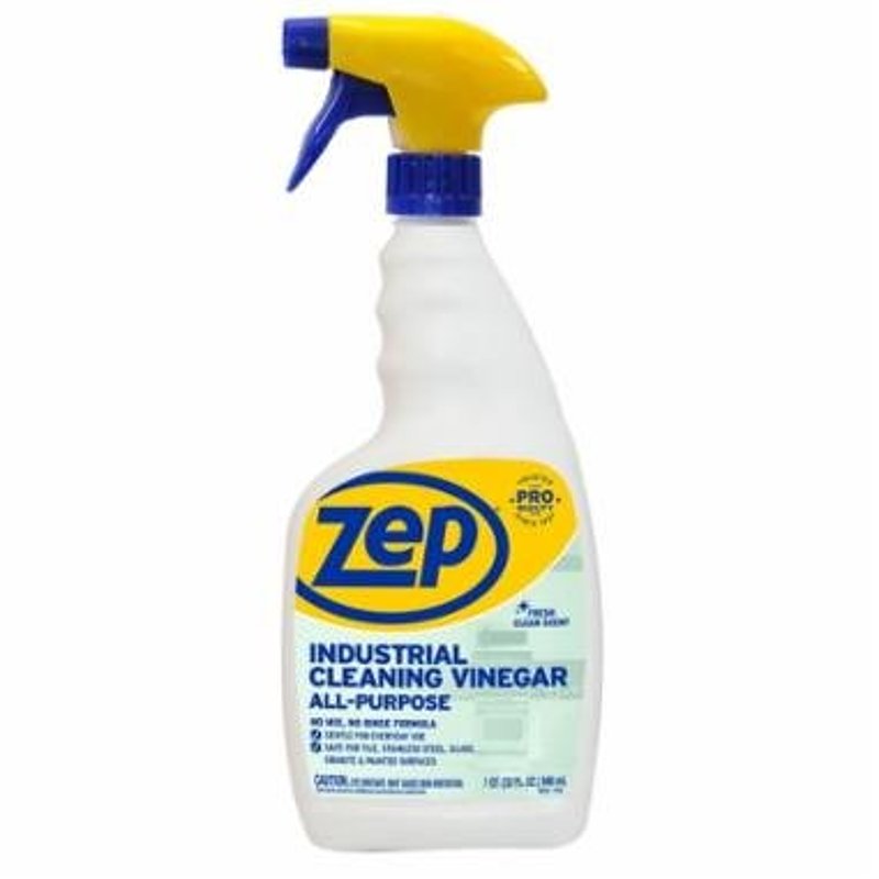 Zep R48432 All-Purpose Cleaner, 32 oz Bottle, Liquid, Vinegar, Colorless, Pack of 4