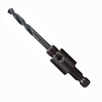 Milwaukee 49-56-7000 Hole Saw Arbor, 1/2-20 Thread, 7/16 in Shank, 1-3/16 in Dia Bit, Hex Shank