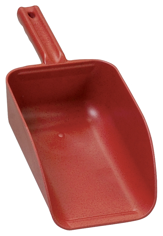 Poly Pro Tools P6500R Handi Scoop, 82 oz Capacity, Polymer, Red, 15 in L