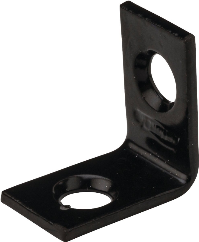 National Hardware 115BC Series N266-478 Corner Brace, 3/4 in L, 1/2 in W, 13/16 in H, Steel, 0.07 in Thick Material