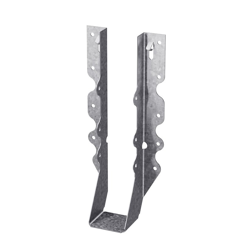 Simpson Strong-Tie LU Series LU210 Joist Hanger, 7-13/16 in H, 1-1/2 in D, 1-9/16 in W, 2 x 10 in, Steel, Face Mounting, Pack of 50