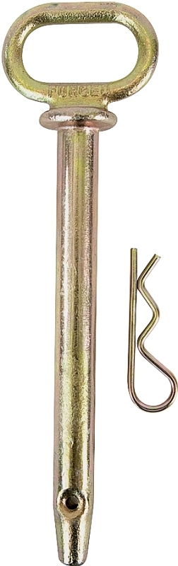 Koch 4010523 Hitch Pin, 7/8 in Dia Pin, 6-1/2 in L, 6-1/2 in L Usable, 5 Grade, Steel, Big Orange Painted
