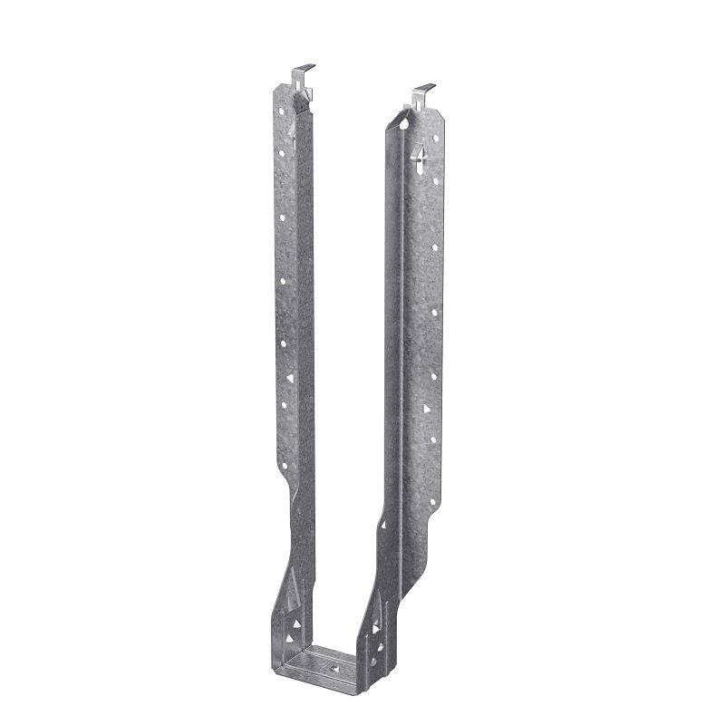 Simpson Strong-Tie IUS Series IUS2.56/14 I-Joist Hanger, 14 in H, 2 in D, 2-5/8 in W, 2-1/2 to 2-9/16 x 14 in, Steel, Pack of 25