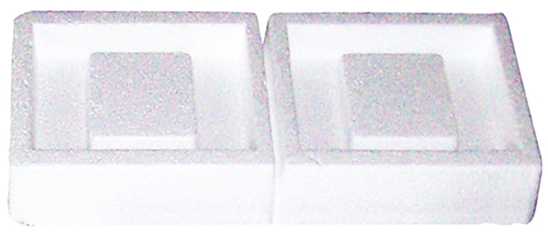 Gibraltar Industries DVBPSM Vent Block Plug, Foam, White, For: Lawrence, Vent-Air, Norwesco Vents