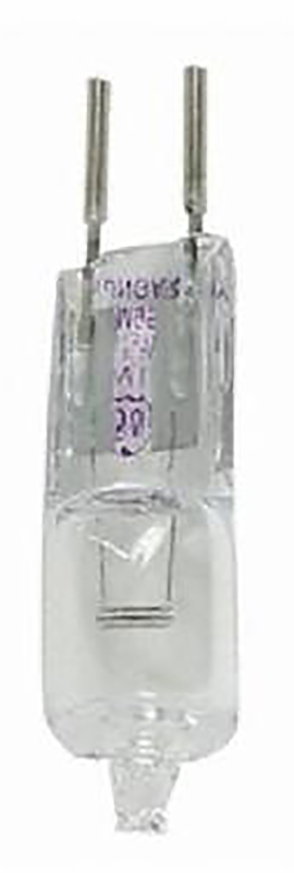 GE 97670 Halogen Bulb, 50 W, GY6.35 Bi-Pin Lamp Base, T3 Lamp, Cool White Light, 950 Lumens, 2800 K Color Temp, Pack of 5