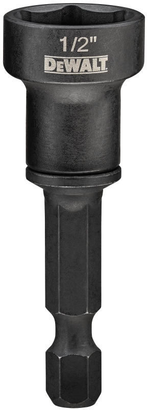 DEWALT DWADND12 Detachable Nut Driver, 1/2 in Drive, 2-9/16 in L, Universal Shank