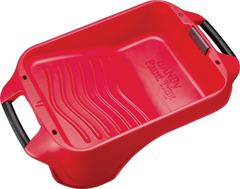 Handy Products 7500CC Paint Tray, 9 in W, 1 gal Capacity, Plastic, Red