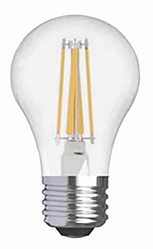 GE 23444 LED Bulb, General-Purpose, A15 Lamp, 60 W Equivalent, E26 Medium Lamp Base, Dimmable, Clear, Soft White Light
