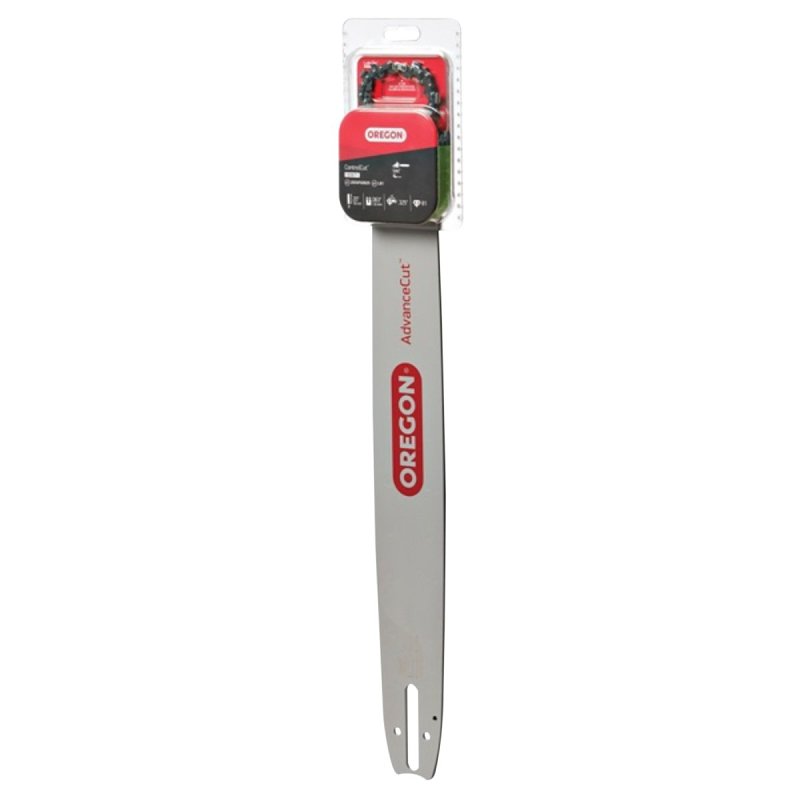 Oregon ControlCut Series 105671 Bar and Chain Combo, 20 in L, L Bar Nose Radius, 81-Drive Link, 22BPX Chain