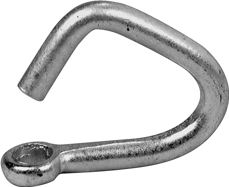 Campbell T4900824 Cold Shut, 1/2 in Trade, 3700 lb Working Load, Steel, Zinc-Plated