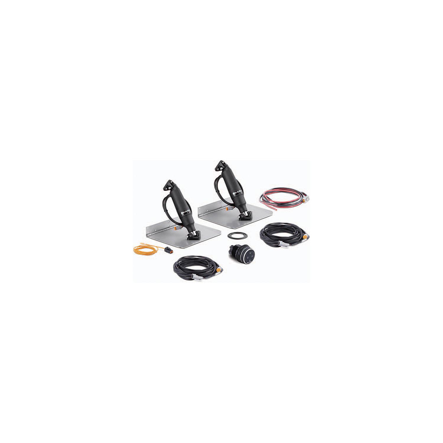 Dometic STT3131R Seastar Trim Tab System, Stubby Actuators w/Dial Controller, 9 x 12â³