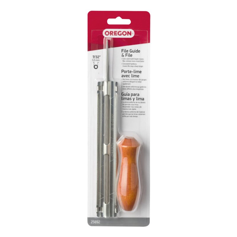 Oregon 25892 Chainsaw File Guide, Steel, For: 0.404 in and 3/8 in Saw Chains