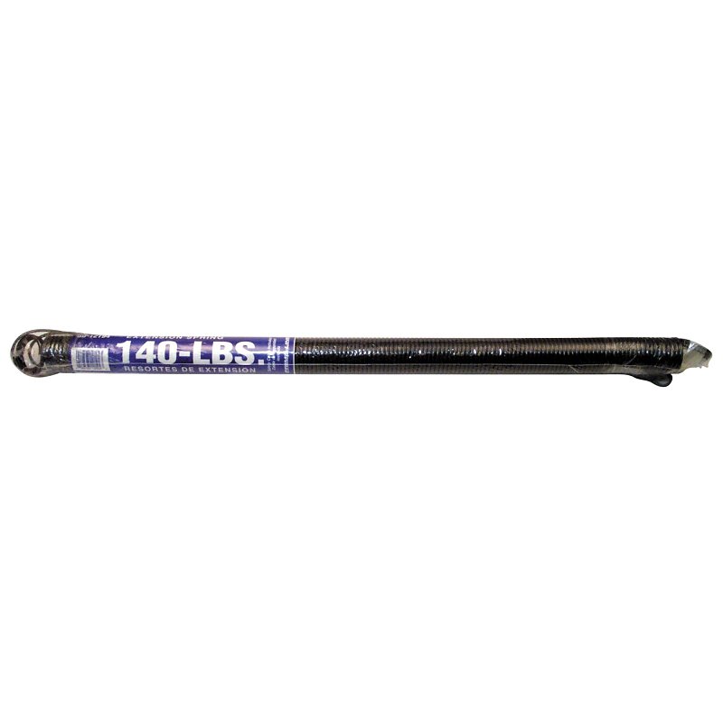 Prime-Line GD 12194 Extension Spring, 1-19/64 in OD, 25 in OAL, Carbon Steel, Galvanized, Loop End, 140 lb