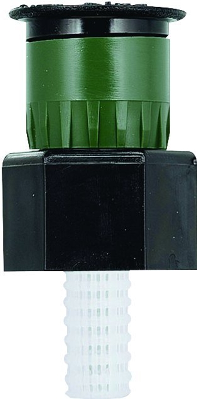 Orbit 54020 Sprinkler Head, 1/2 in Connection, FNPT, 15 ft, 25 to 360 deg Nozzle Trajectory, Adjustable Nozzle, Plastic
