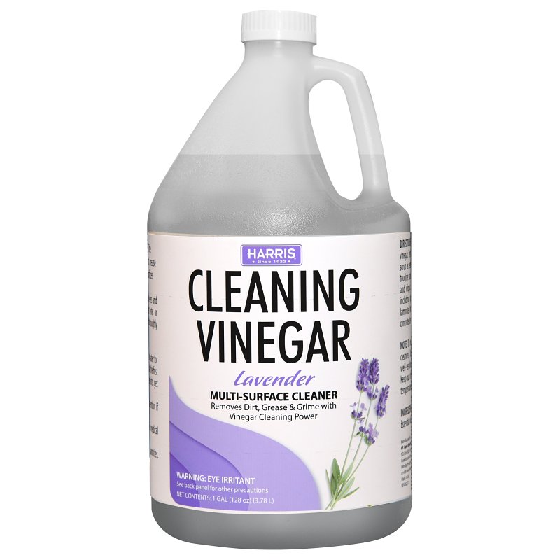 Harris LAVINE-128 Cleaning Vinegar, 128 fl-oz Spray Bottle, Liquid, Lavender, Clear