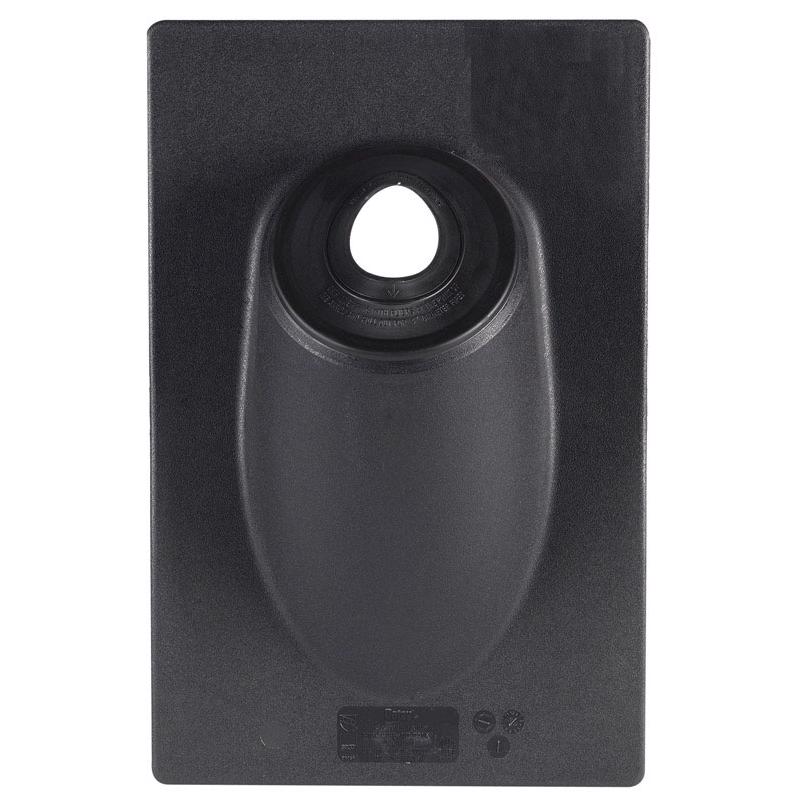 Oatey High-Rise 13 in. W X 20 in. L Plastic Roof Flashing Black, Pack of 6