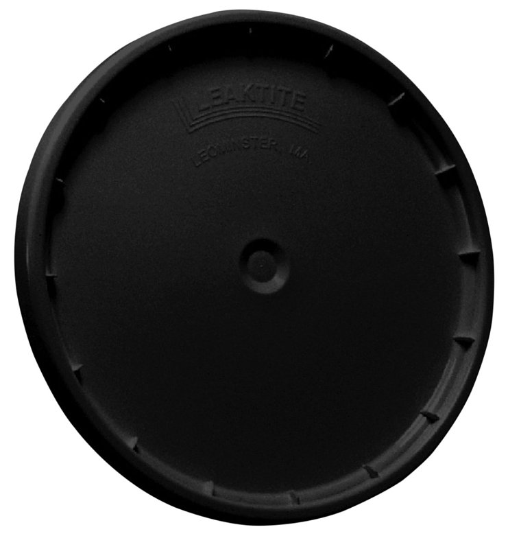 Leaktite-IPL Plastics 1044587 Paint Pail Lid, LLDPE, Black
