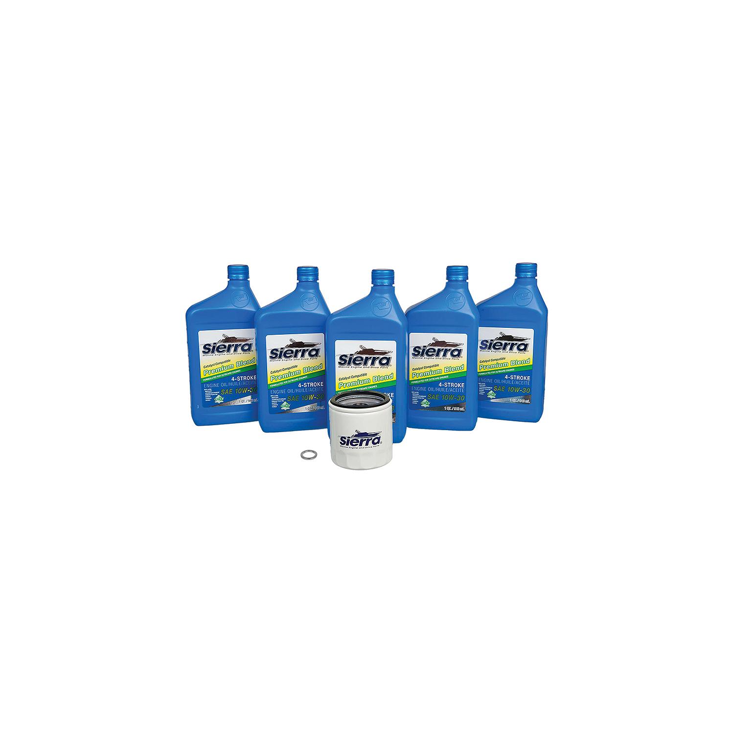 Sierra 9392 Yamaha 4 Stroke Oil Change Kit, Replaces Yamaha LUB-MRNMR-KT-10