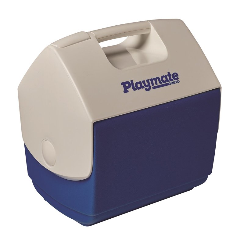 Igloo Playmate Pal Series 0032643 Cooler, 7 qt, 9 Cans Cooler, Polyurethane, Sneaky Blue/White