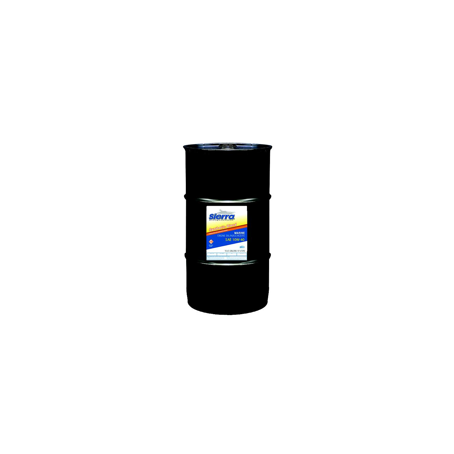 10W40 FCW 4-Cycle Outboard Synthetic Blend Oil, 16 Gal. Drum