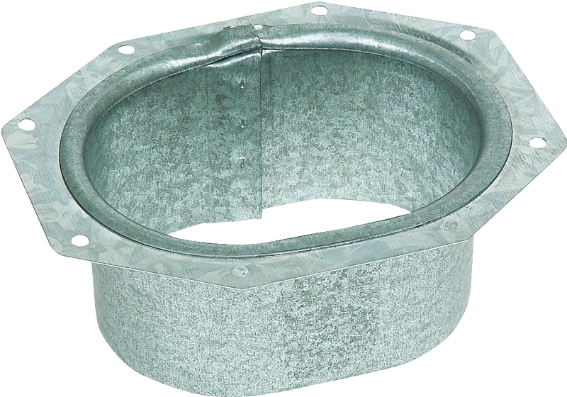 Amerimax 29051 Gutter Outlet, 5 in Gutter, Steel