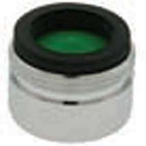 Plumb Pak PP800-200 Series PP800-208LF Faucet Aerator, 13/16-27 Male, Chrome-Plated, 1.5 gpm