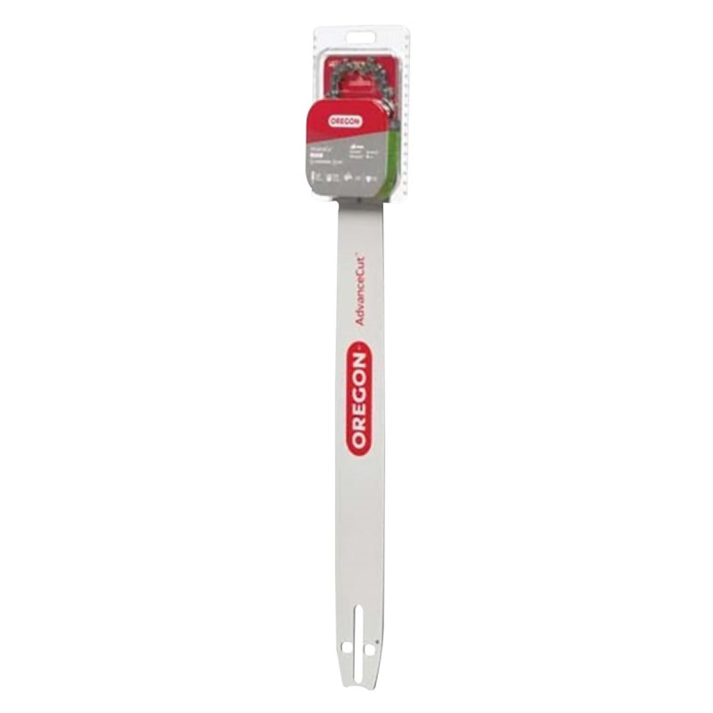Oregon AdvanceCut Series 27852 Bar and Chain Combo, 20 in L, S Bar Nose Radius, 70-Drive Link, 72V Chain