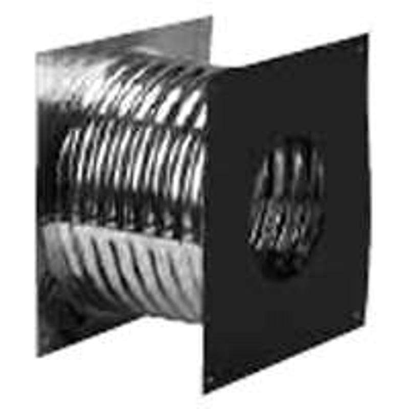 Selkirk 243460 Wall Thimble, Stainless Steel/Steel, Galvanized, Wall Mounting, For: Pellet Stoves