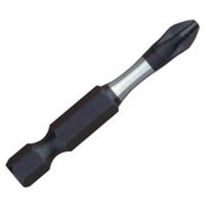 Milwaukee SHOCKWAVE 48-32-4563 Impact-Duty Power Screwdriver Bit, #3 Drive, Phillips Drive, 1/4 in Shank, Hex Shank