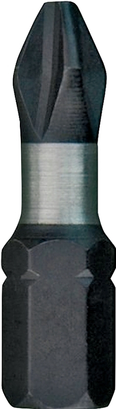 Milwaukee SHOCKWAVE 48-32-4601 Impact-Duty Screwdriver Insert Bit, #2 Drive, Phillips Drive, 1/4 in Shank, Hex Shank