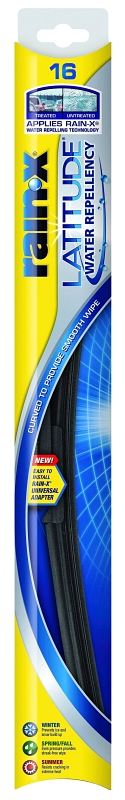RainX Latitude 507927425079274 Winter Wiper Blade 16 in Curved Blade Rubber