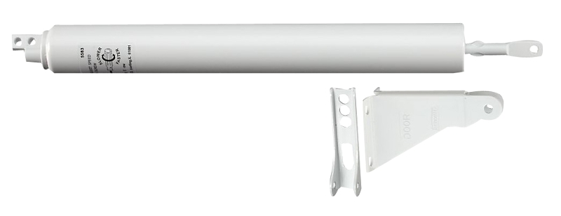 National Hardware Posi-Glide V1337 Series N213-249 Door Closer, 5/16 in Dia Rod, 11-1/8 in L, Steel, 90 deg Opening