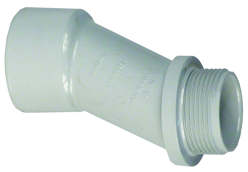 Carlon E995GR Meter Offset, 1-1/4 in Socket x Thread, 4.23 in L, PVC, Black