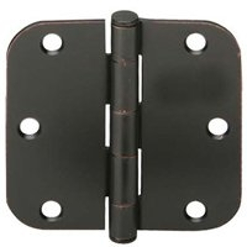 Schlage SC3P1011F-716E Door Hinge, Steel, Aged Bronze, Loose Pin, Pack of 3