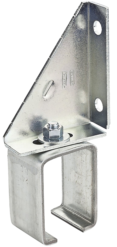 National Hardware N104-638 Box Rail Bracket, 300 lb, Steel, Galvanized, Pack of 5