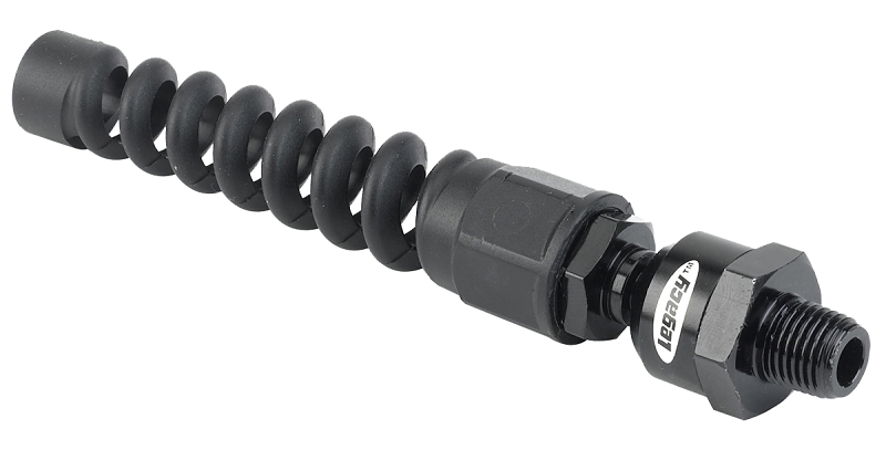 Flexzilla Pro Series RP900250BS Ball Swivel Fitting, 1/4 in, MNPT, Aluminum, Anodized