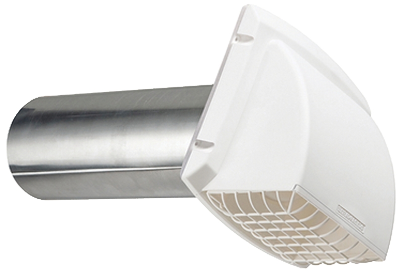 Dundas Jafine ProMax PROFESSIONAL Series PMH4WZW Exhaust Hood, 6-1/4 in W Hood, 4-1/4 in D Hood, 7 in H Hood, 4 in Duct