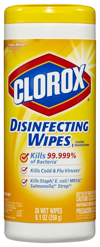 Clorox 01594 Disinfecting Wipes Can Citrus