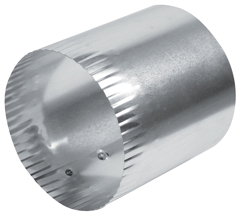 Dundas Jafine FDC4XZW Duct Connector, 4 in Union, Aluminum