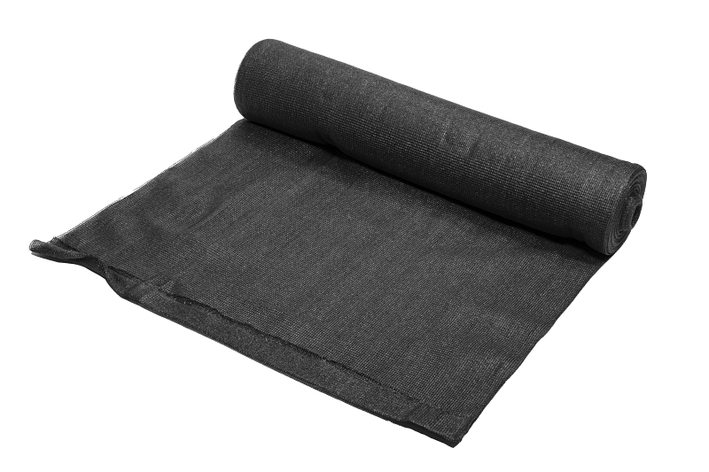 DeWitt K6 Bulk Knitted Shade, 100 ft L, 6 ft W, Polyethylene, Black