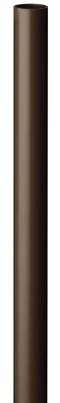 Maine Ornamental 74701 Classic Baluster, 3/4 in Dia, 26 in L, Round, Aluminum, Bronze, Bronze