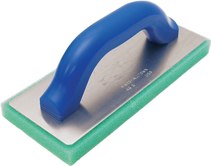 Marshalltown 46G Masonry Float, 9-1/2 in L Blade, 4 in W Blade, 3/4 in Thick Blade, Plastic Foam Blade, Fine Blade