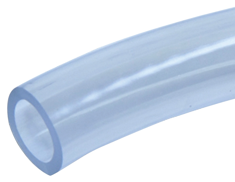 Abbott Rubber T10 Series T10004008 Tubing, 3/8 in, PVC, Clear, 100 ft L