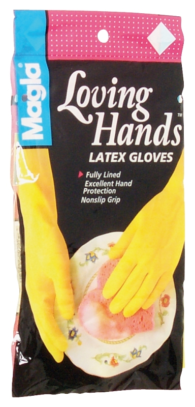 Spontex 69982 Extra Flexible Protector Gloves, M, Late, Yellow