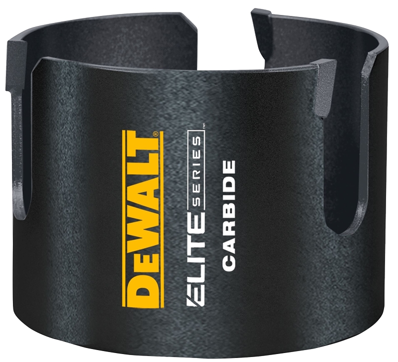 DEWALT ELITE Series DAH43 Hole Saw, 3 in Dia, 2-7/16 in D Cutting, 5/8 in Arbor, 1 TPI, Carbide Cutting Edge