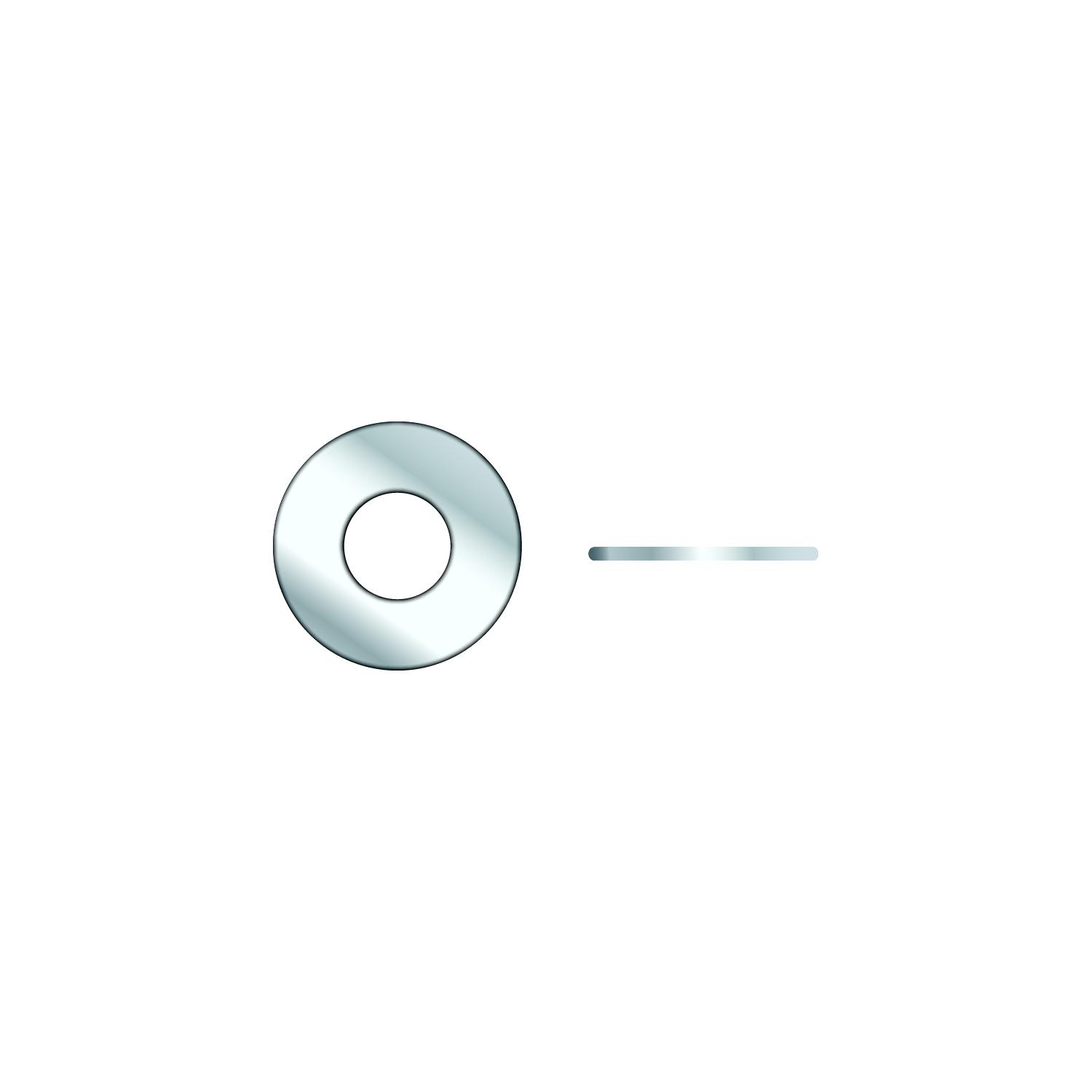 Seachoice 01779 Chrome Plated SS Flat Washer, 1/4â³