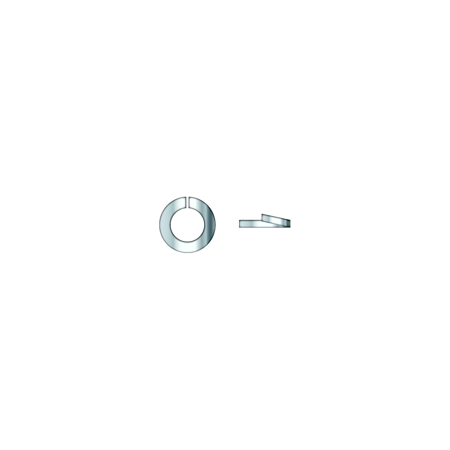 Seachoice 01780 Chrome Plated SS Lock Washe, 1/4â³